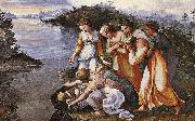 RAFFAELLO Sanzio, Moses Saved from the Water